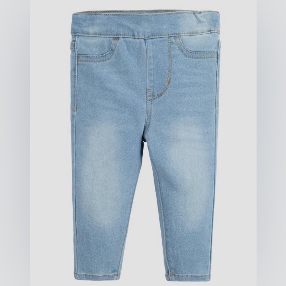 NEW - Levi's° Baby Girls' Pull-On Jeggings - Light Wash 3М